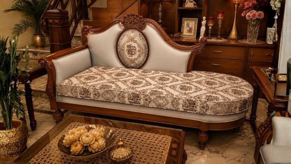 Wooden Chaise (Diwan)