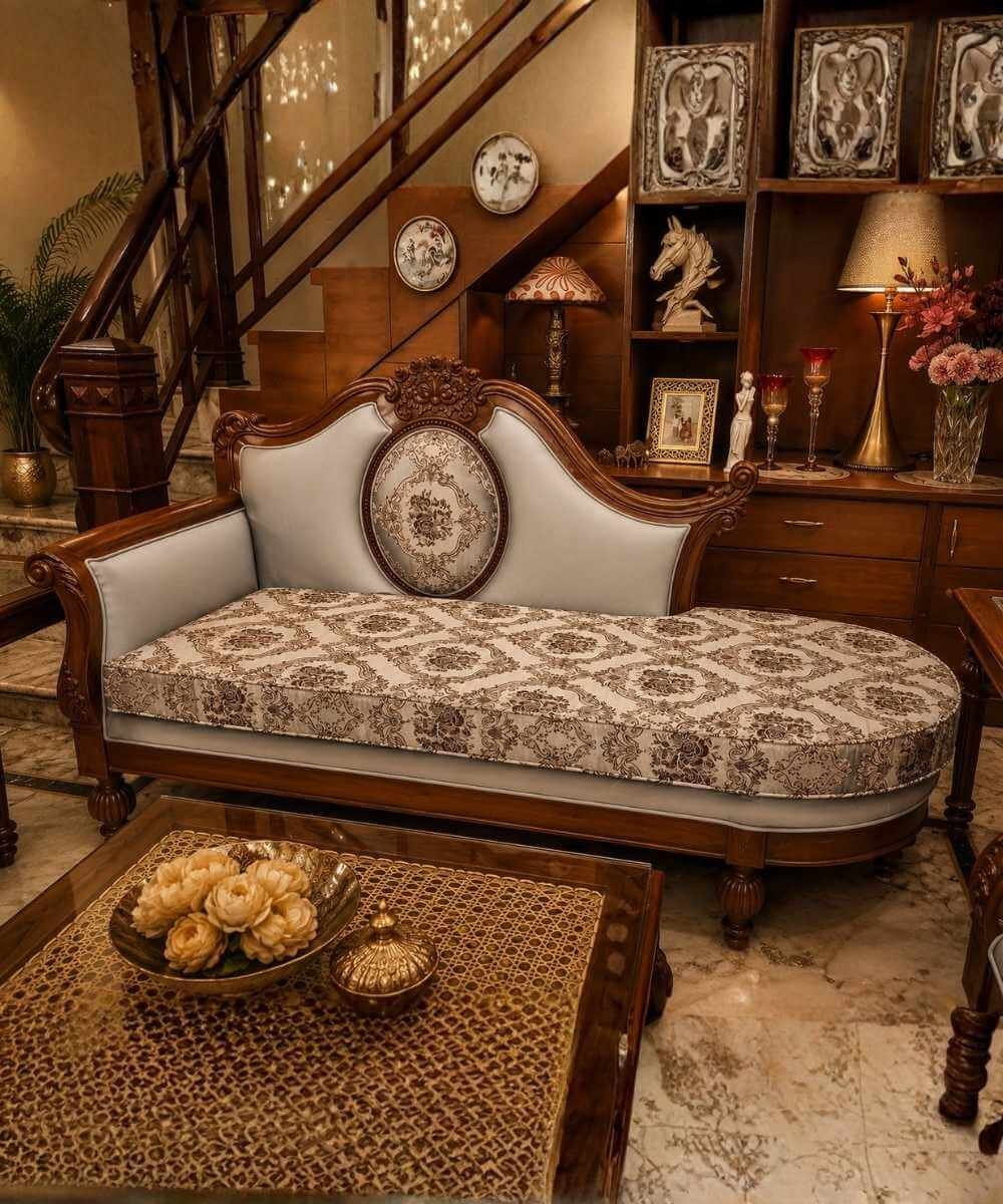 Wooden Chaise (Diwan)
