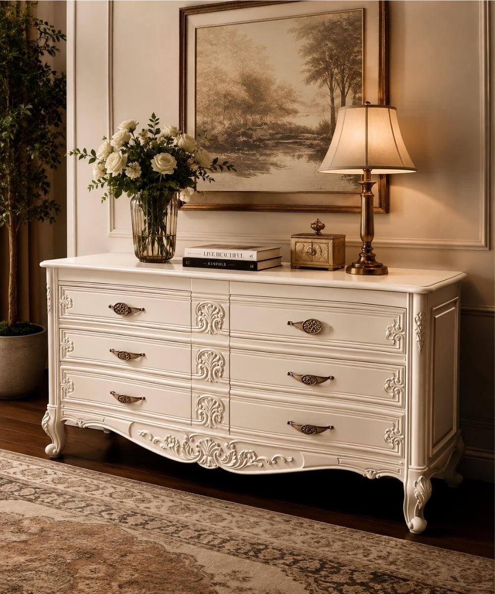 Wooden Chest of Drawers