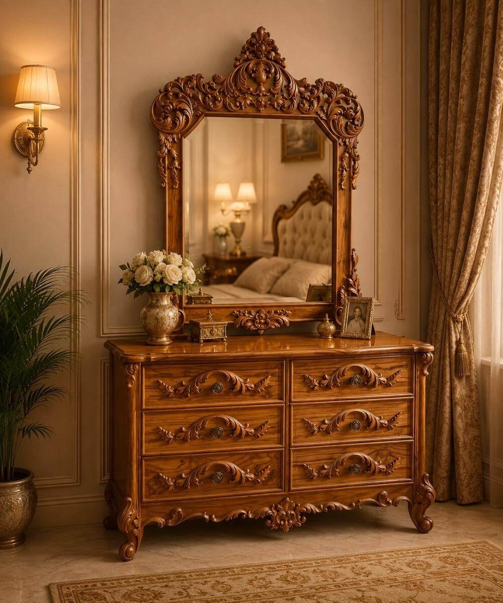 Wooden Mirror