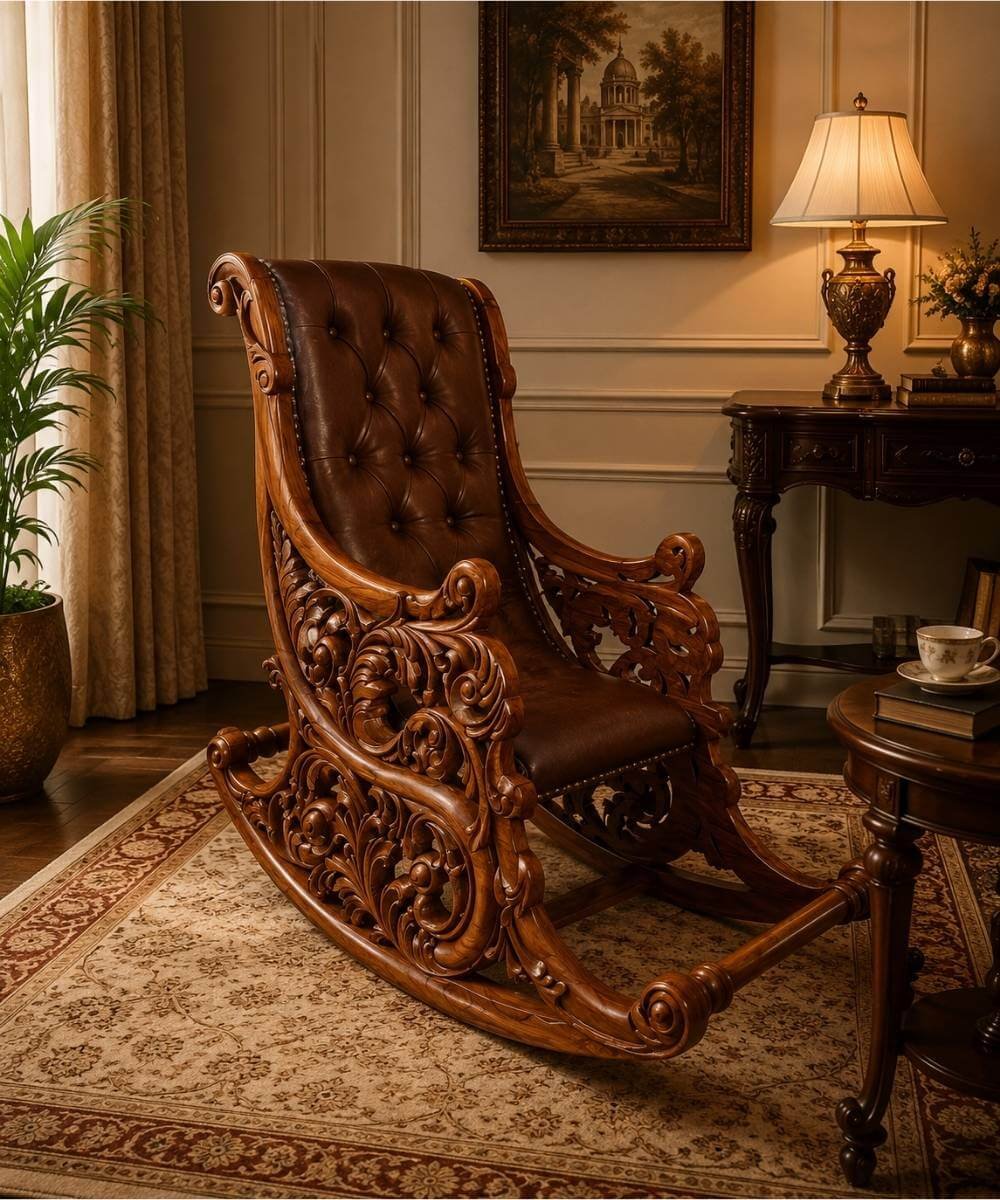 Wooden Rocking Chair