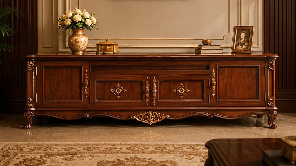 Wooden Sideboard