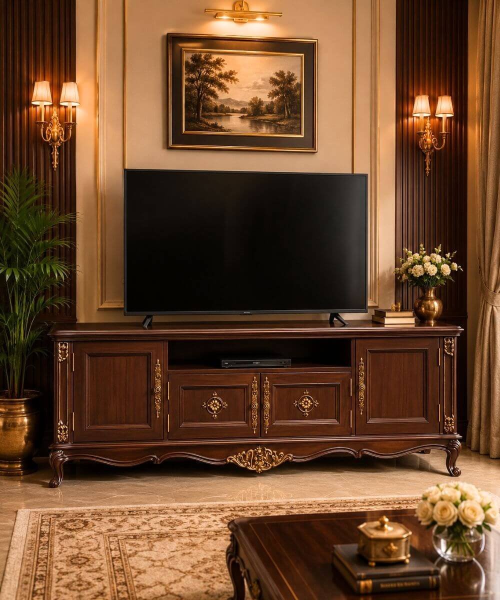 Wooden Sideboard